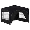 Pop-up Juhlateltta 290 x 290 x 245 cm Antrasiitti