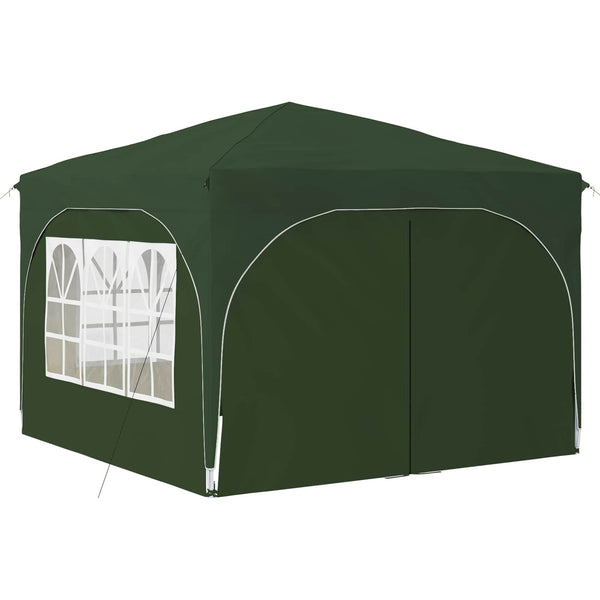 Pop-up Juhlateltta 290 x 290 x 245 cm Vihreä