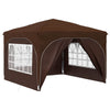 Pop-up Juhlateltta 290 x 290 x 245 cm Ruskea