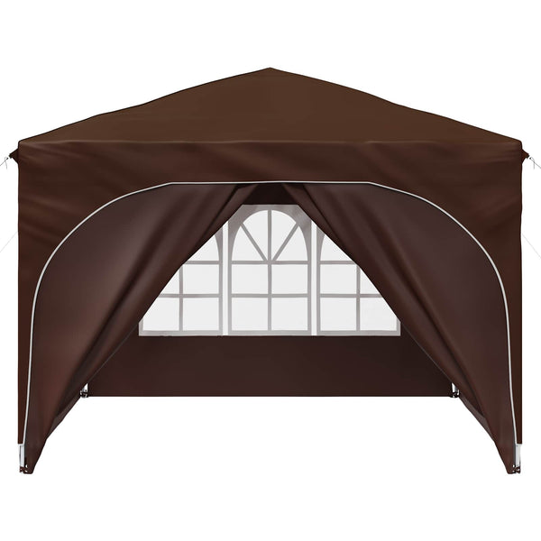 Pop-up Juhlateltta 290 x 290 x 245 cm Ruskea