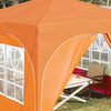 Pop-up Juhlateltta 290 x 290 x 245 cm Oranssi