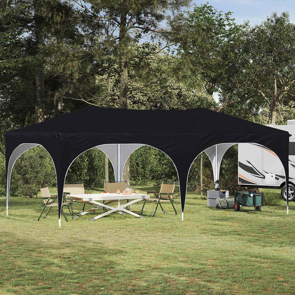 Pop-up Juhlateltta 575 x 288 x 245 cm Antrasiitti Oxford-kangas