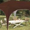 Pop-up Juhlateltta 575 x 288 x 245 cm Ruskea Oxford-kangas