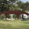 Pop-up Juhlateltta 575 x 288 x 245 cm Ruskea Oxford-kangas