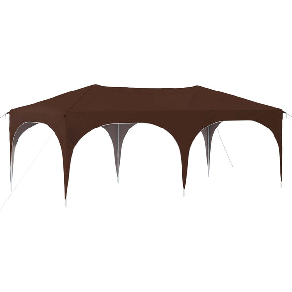 Pop-up Juhlateltta 575 x 288 x 245 cm Ruskea Oxford-kangas