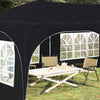 Pop-up Juhlateltta 575 x 288 x 245 cm Antrasiitti Oxford-kangas