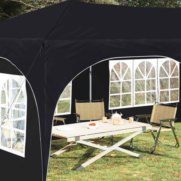 Pop-up Juhlateltta 575 x 288 x 245 cm Antrasiitti Oxford-kangas