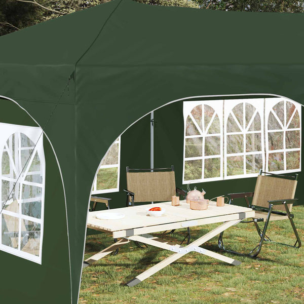 Pop-up Juhlateltta 575 x 288 x 245 cm Vihreä Oxford-kangas