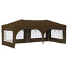 Pop-up Juhlateltta 575 x 288 x 245 cm Taupe Oxford-kangas
