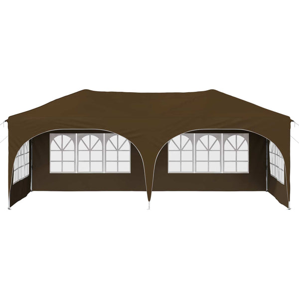 Pop-up Juhlateltta 575 x 288 x 245 cm Taupe Oxford-kangas