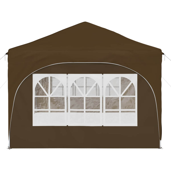 Pop-up Juhlateltta 575 x 288 x 245 cm Taupe Oxford-kangas