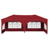 Pop-up Juhlateltta 575 x 288 x 245 cm Burgundi Oxford-kangas