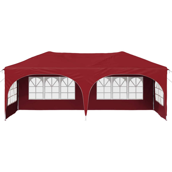 Pop-up Juhlateltta 575 x 288 x 245 cm Burgundi Oxford-kangas