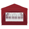 Pop-up Juhlateltta 575 x 288 x 245 cm Burgundi Oxford-kangas