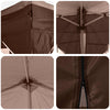 Pop-up Juhlateltta 575 x 288 x 245 cm Ruskea Oxford-kangas