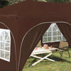 Pop-up Juhlateltta 575 x 288 x 245 cm Ruskea Oxford-kangas
