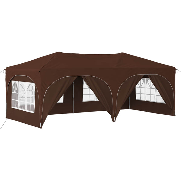 Pop-up Juhlateltta 575 x 288 x 245 cm Ruskea Oxford-kangas