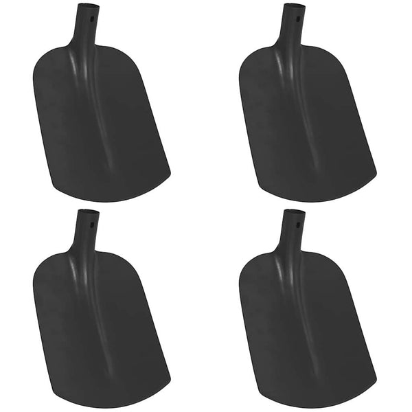 Lapio Pää 4 kpl Musta 34,5 x 24 cm Jauhemaalattu Teräs
