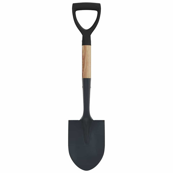 Lapio Musta 68,5 cm Power-pinnoitettu teräs ja tiheä puu