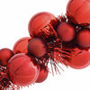 Punainen joulupallo garland Emmons 186cm (polystyreeni)