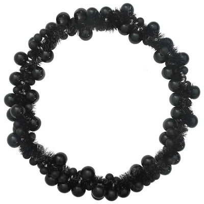 Musta joulupallo garland Stancea 186cm (polystyreeni)