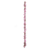 Pinkki joulupallo garland Mufit 186cm (polystyreeni)