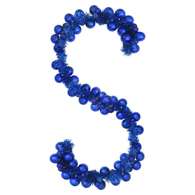 Sininen joulupallo garland Antofie 186cm (polystyreeni)