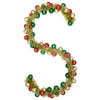 Joulupallo Garland Monivärinen 186 cm Polystyreeni