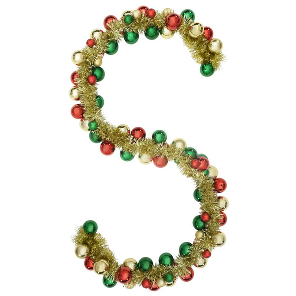 Joulupallo Garland Monivärinen 186 cm Polystyreeni