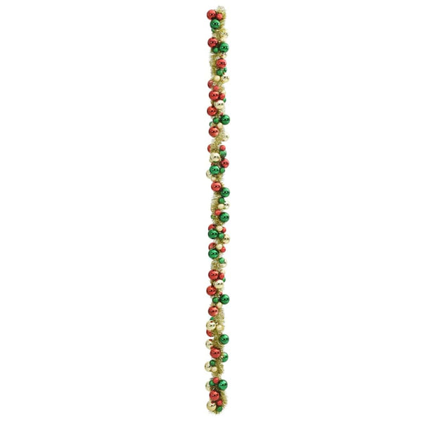 Joulupallo Garland Monivärinen 186 cm Polystyreeni