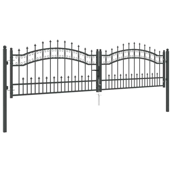 Aitaovi Kärkiyksiköllä KAMPEN 305 x 78 cm Lukittava Teräs