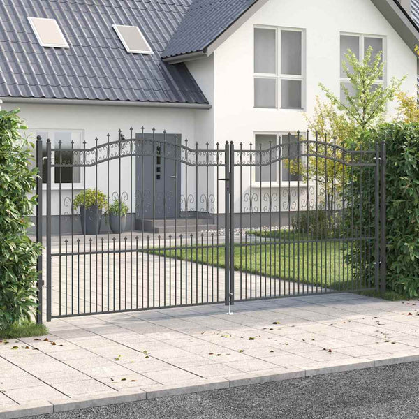 Aitaovi Kärkiyksiköllä KAMPEN 395 x 175 cm Lukittava Teräs