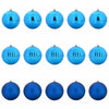 Joulupallon Setti XL 15 pcs Sininen Muovi