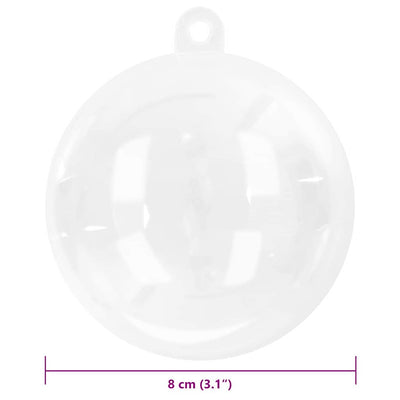 Joulukoristeen setti Duvaz Ø 8cm (25 pcs)