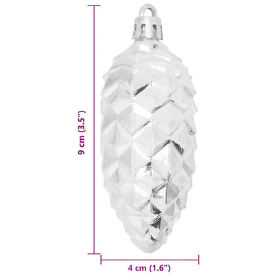 Hopea joulukuusen koristelu Matil 40 pcs