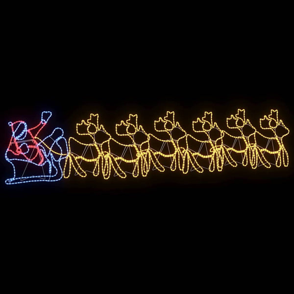Monivärinen led-joulukoriste Shawanda 69x79cm (polyvinyylikloridi)