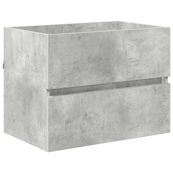 Kylpyhuonekalustesetti Betoni Harmaa 60 x 38,3 x 45 cm