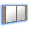 Kylpyhuoneen Peilikaappi Artisan tammi 80 x 12 x 45 cm
