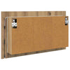 Kylpyhuoneen Peilikaappi Artisan tammi 80 x 12 x 45 cm