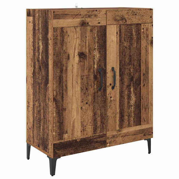 Vanha Puu 69,5 x 34 x 90 cm Sivupöytä Tekninen