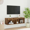 TV-tasosetti Vanha Puu 100 x 30 x 30 cm Tekninen puu
