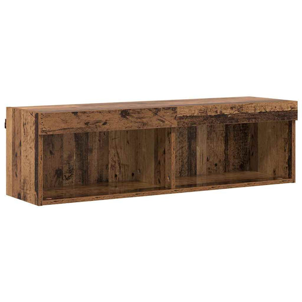 TV-tasosetti Vanha Puu 100 x 30 x 30 cm Tekninen puu