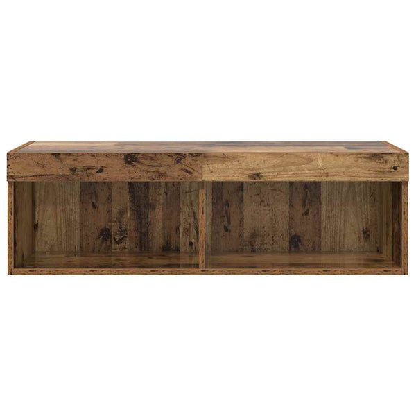 TV-tasosetti Vanha Puu 100 x 30 x 30 cm Tekninen puu