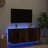 TV-seinäkaappi Vanha Puu 100 x 35 x 41 cm Tekninen puu