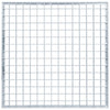 Ritilä Hopea 50 x 50 x 2 cm Kuuma-dipatut galvanisoitu teräs