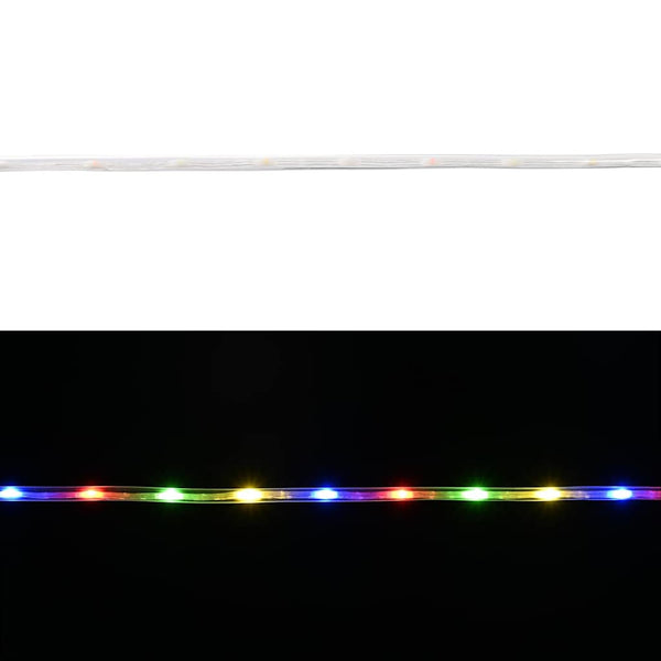 Köysivalo 240 LED-valoilla Monivärinen 10 m Polyvinyylikloridi