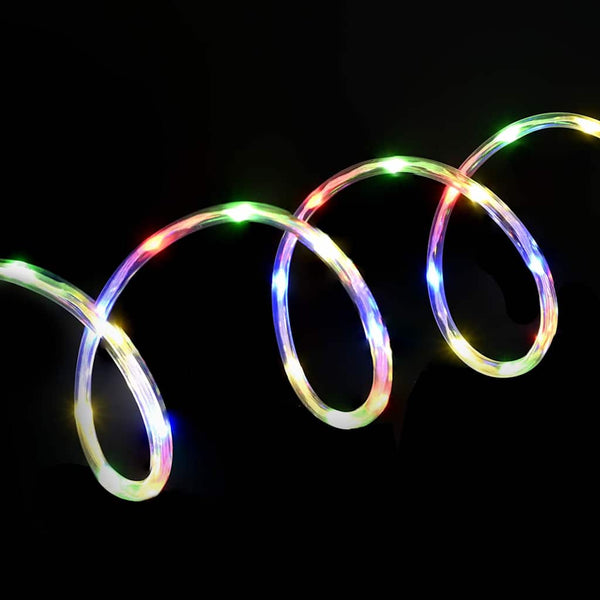 Köysivalo 480 LED-valoilla Monivärinen 20 m Polyvinyylikloridi