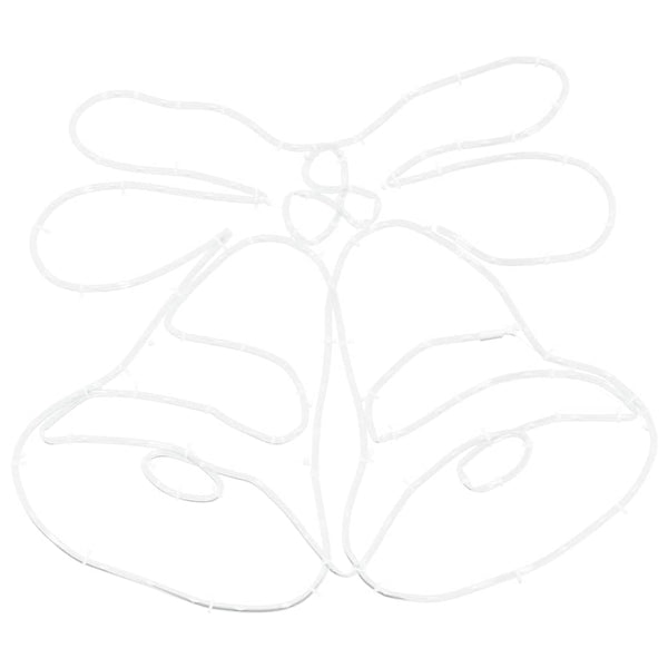 Monivärinen joulukello Prohor 56x46cm (polyvinyylikloridi)
