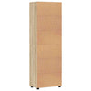 Korkea kaappi FLORIN 60 x 35 x 182 cm Sonoman tammi