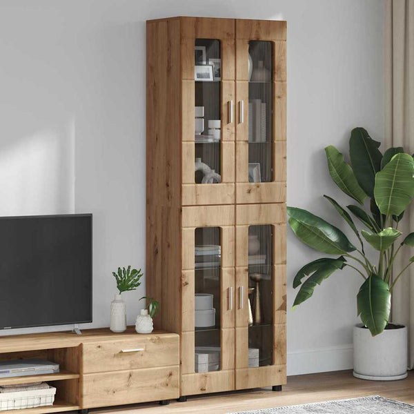 Korkea kaappi FLORIN 60 x 35 x 182 cm Artisan tammi